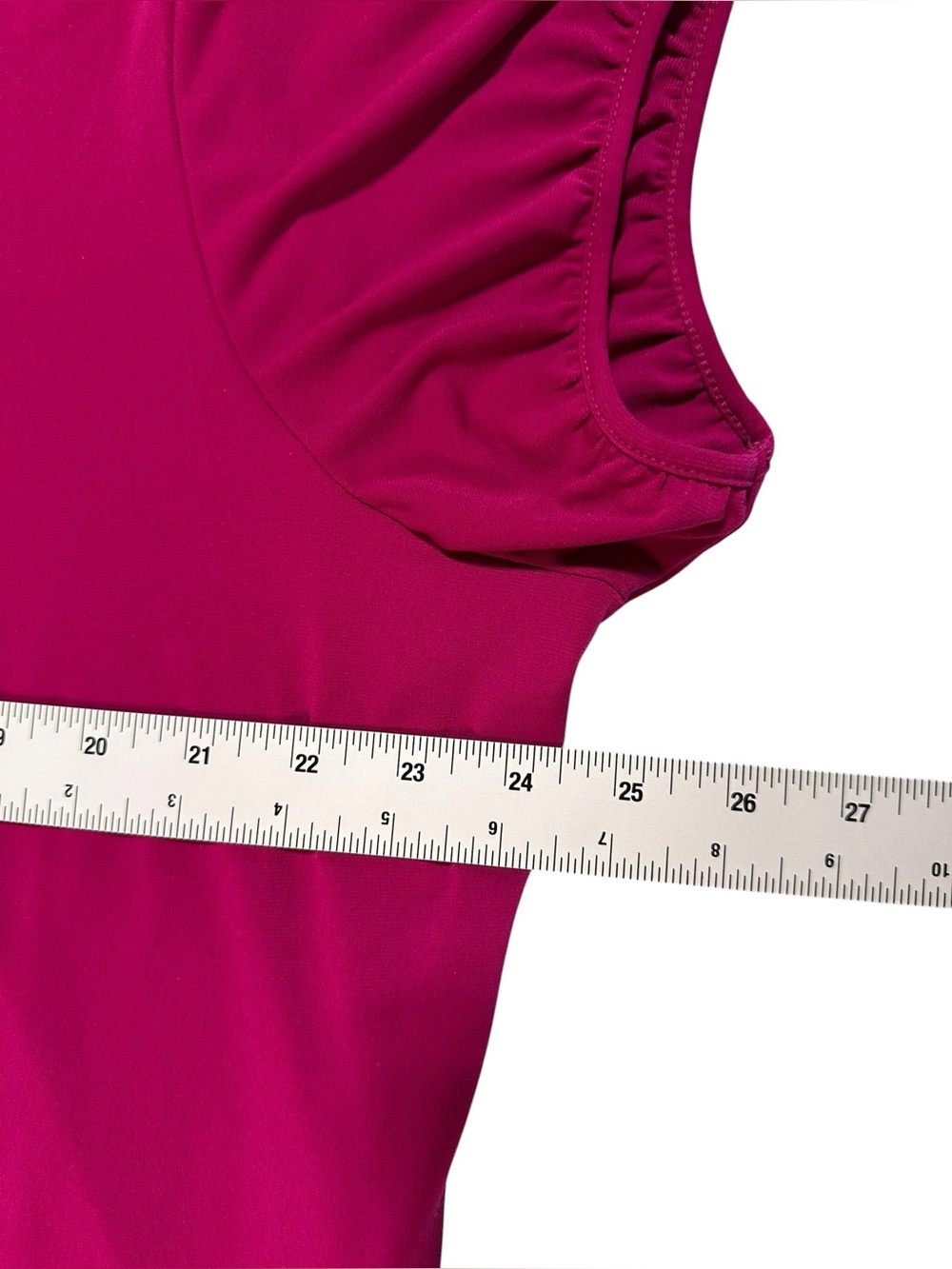 Worthington Fuchsia Short Sleeve Scoop Neck Tee 3X - Picture 8 of 10